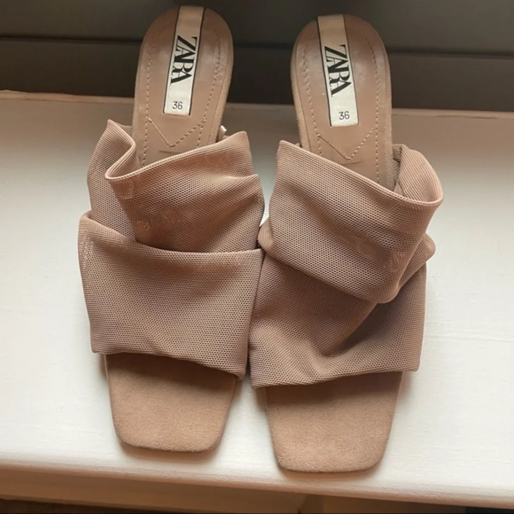 Zara Mesh Mules Size 36 - Picture 9 of 9